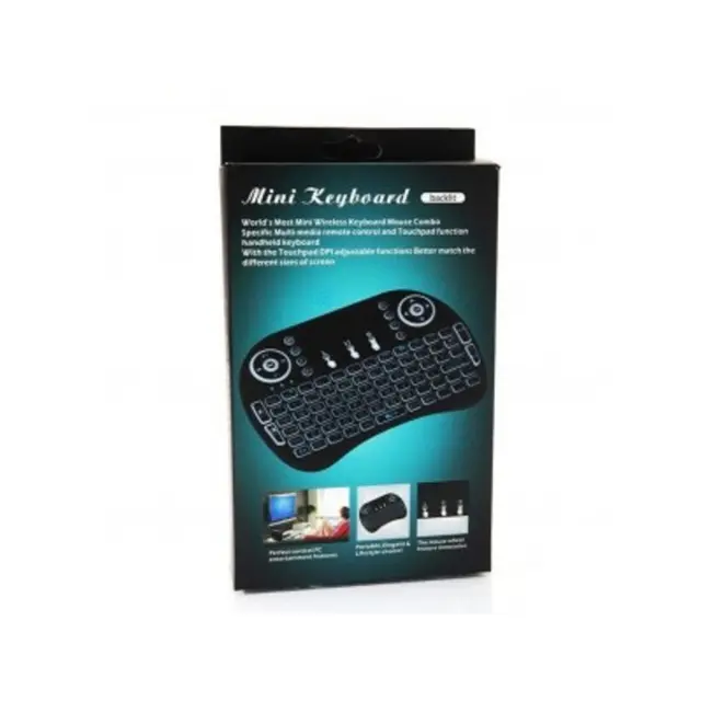 OEM Multimedia Wireless Backlit Keyboard Black 2