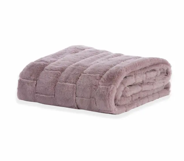 ΔΙΑΚΟΣΜΗΤΙΚΟ ΡΙΧΤΑΡΙ RABBIT FUR BARLOW 140X190 NEF-NEF HOMEWARE BEIGE 3