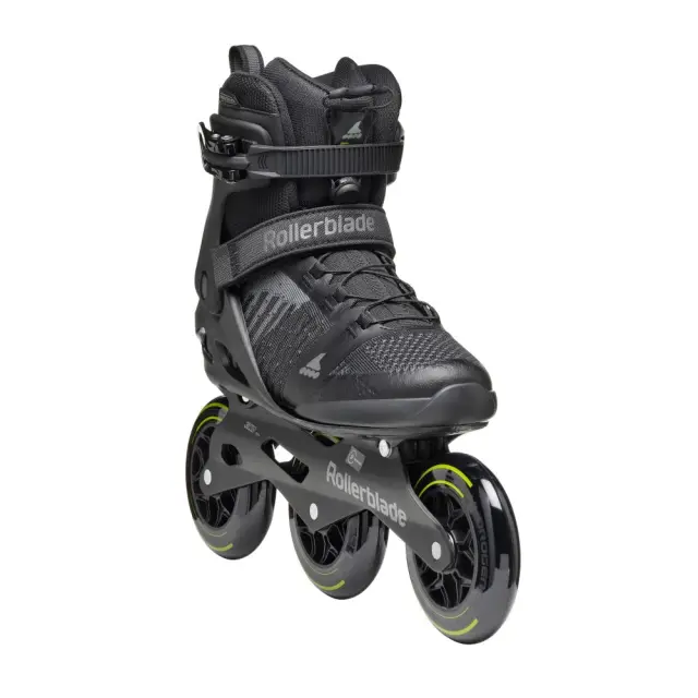 ROLLERBLADE Macroblade 110 3WD Inline Skates Black/Lime Μαύρο 2