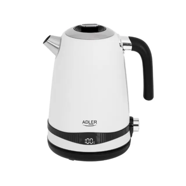 Adler Βραστήρας AD1295w 1.7L 2200W White (AD 1295w)