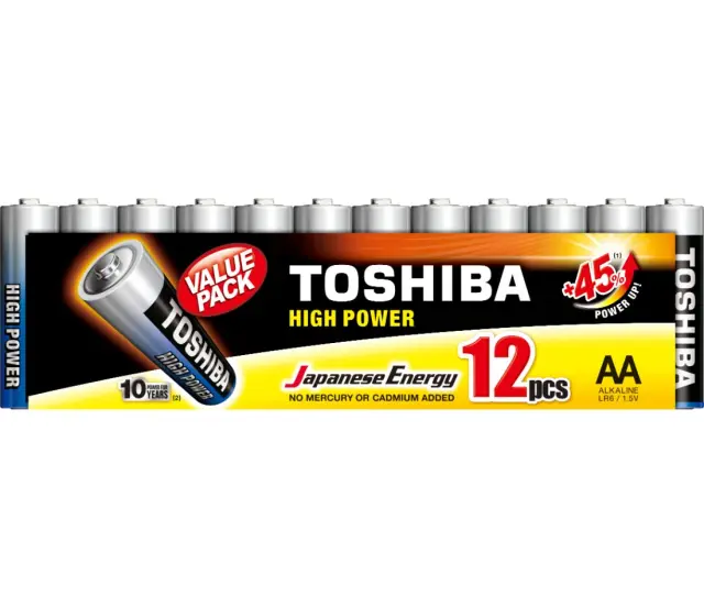 Μπαταρία MINION LR6 AA MP12 TOSHIBA 0258412