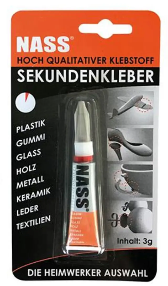 Sekundenkleber - Κόλλα Στιγμής 3gr