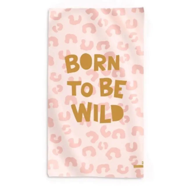 Saro: Πετσέτα Παραλίας Microfiber Born to be Wild 90x160εκ.