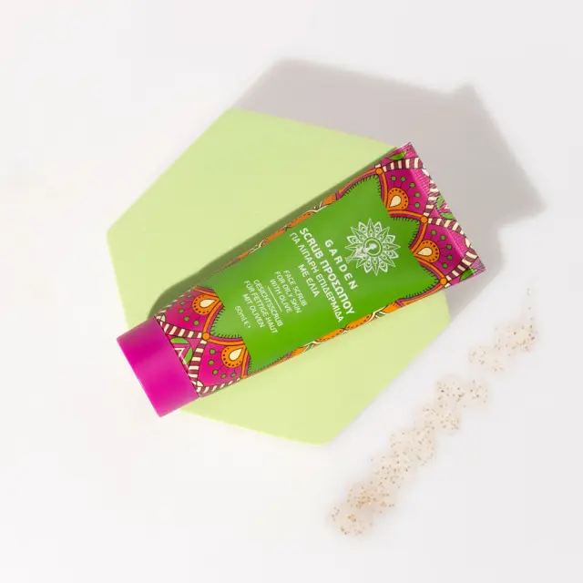 Garden | Face Purifying Olive Scrub Προσώπου για Λιπαρή Επιδερμίδα με Ελιά | 50ml 2