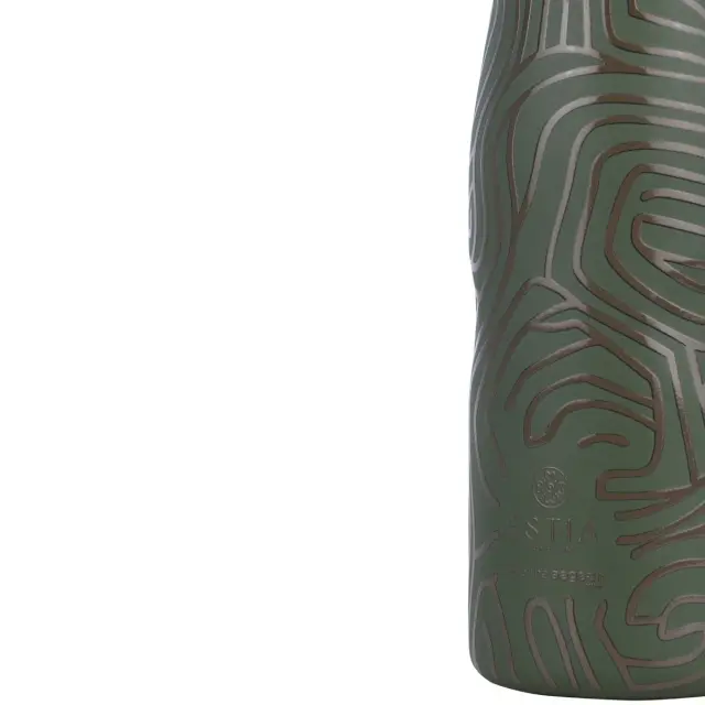 Estia® Travel Flask Save Aegean Μπουκάλι Θερμός 500ml-Olive Flow (01-31572) 2