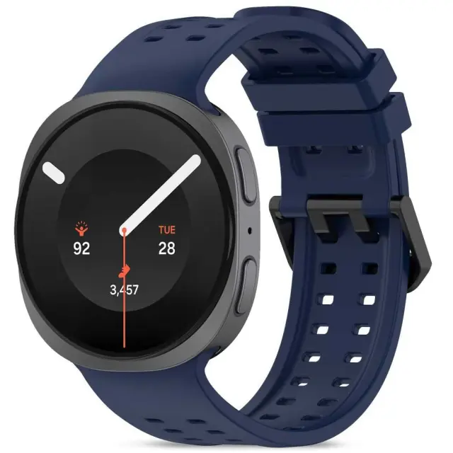 Tech-protect Silicone Air Samsung Galaxy Watch 8 / 9 / Classic (40 / 44 / 46 Mm) Navy Blue
