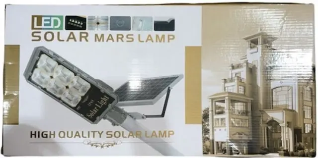 Ηλιακός Προβολέας Δρόμου M-400w 400W IP65 Integrated Solar Street lights