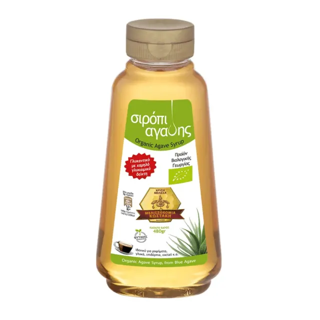 Βιολογικό 100% Σιρόπι Αγαύης - Golden Bee - 480ml 5204424000850