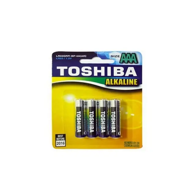 Μπαταρία Αλκαλική Toshiba AAA LR03 4 τεμάχια