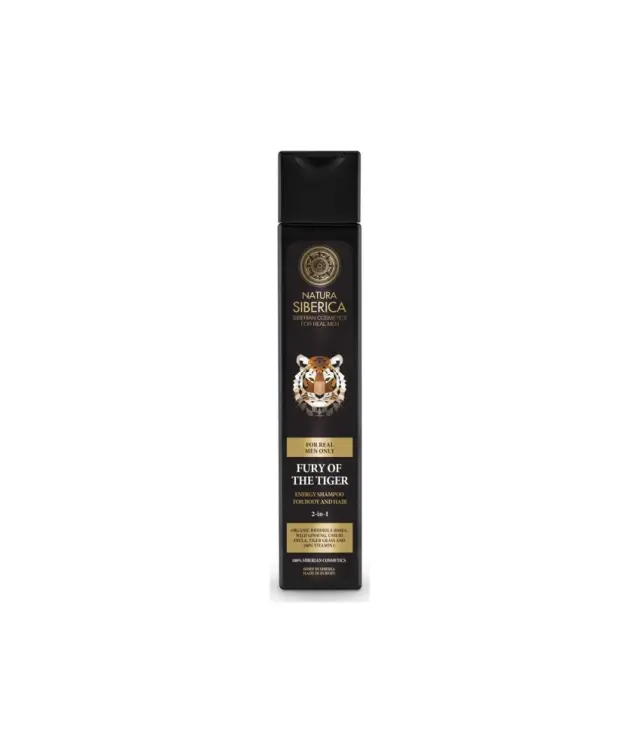 Natura Siberica Fury of the Tiger 2-in-1 Energy Shampoo for Body and Hair 250ml