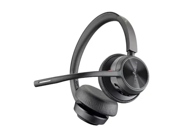 HP Poly Voyager 4320-M Microsoft Teams Certified Headset +BT700 dongle +Charging Stand (77Z32AA) 2