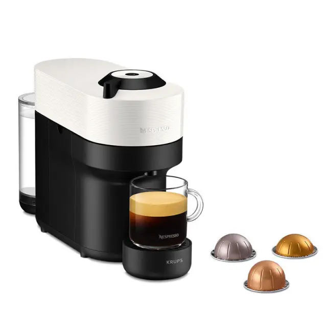 Krups Nespresso® Vertuo Pop XN920110 Coconut White Μηχανή Καφέ