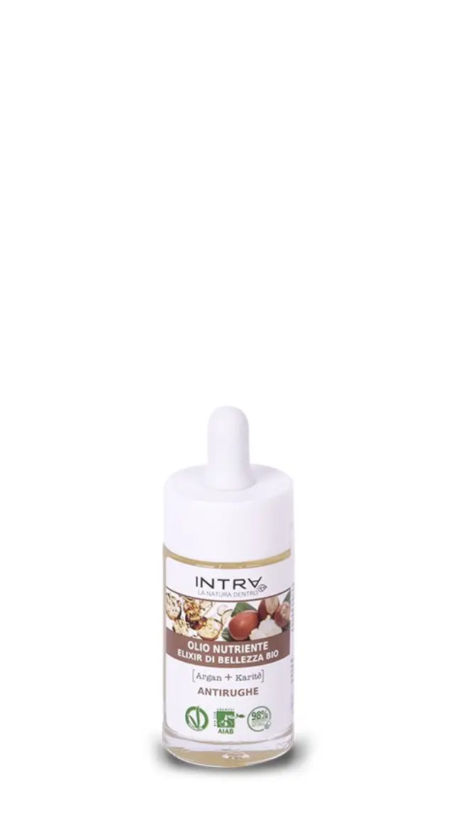 Intra Beauty Elixir Nourishing Oil Anti-Wrinkles Argan oil & Shea butter Θρεπτικό Έλαιο Προσώπου για Λάμψη, 30ml