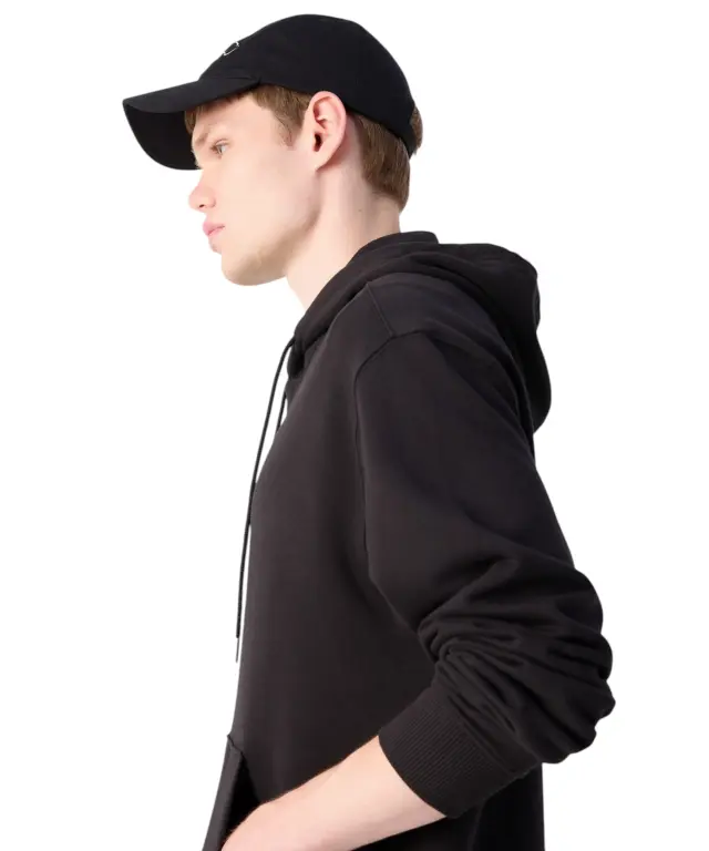 Calvin Klein - Ανδρική Φούτερ Μπλούζα με Κουκούλα 'Monologo' Regular Fit LV04RG279G-UB1 Μαύρο 3