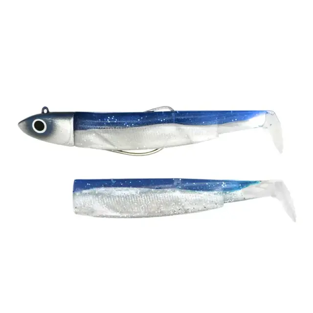 Σιλικονούχο Fiiish Black Minnow No5 Combo BM205 Combo Off Shore - 60gr Blue