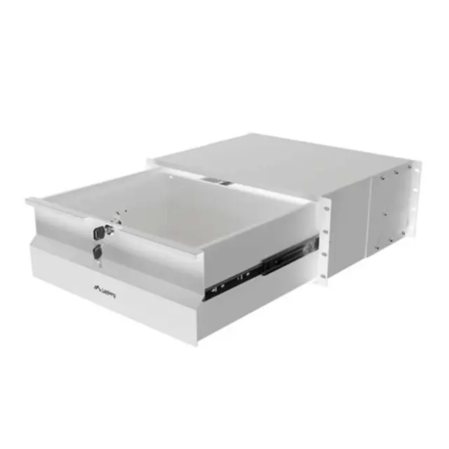 Lanberg 19" Drawer 4U 483X360mm Max Load Capacity 90KG 4point Assembly Gray (AK-2004-S)