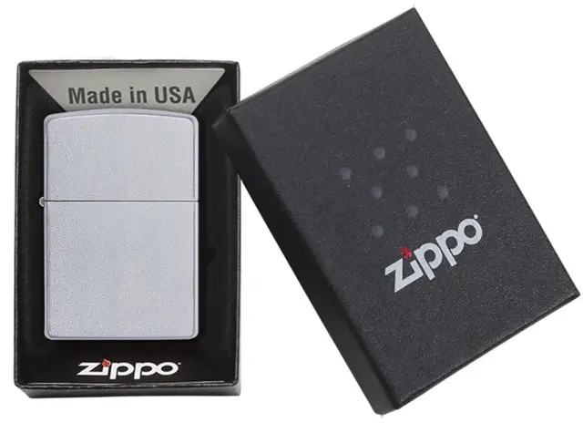 ZIPPO Αναπτήρας - 205 Satin Chrome 3