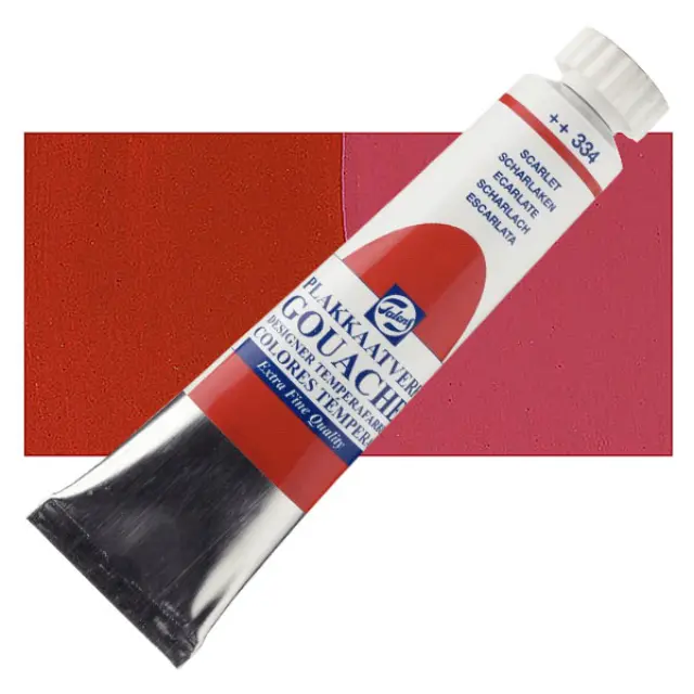 Τέμπερα Talens Gouache - 334 Scarlet - 20ml