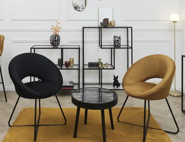 Kαρέκλα Giulia Home Deco Factory με διαστάσεις 67x52x84cm HD0064 3
