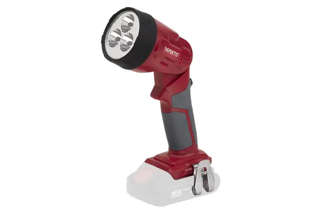 Yamato CLL 20 L Φακός Εργασίας Μπαταρίας Led 20V Βάρος: 270 γρ Δεν Περιλαμβάνει Μπαταρία - Φορτιστή 53179 YAMATO