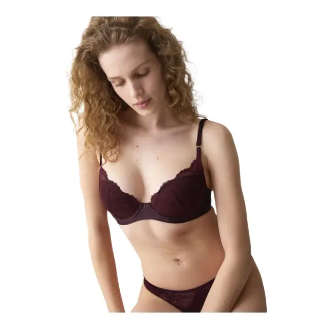 Triumph Γυναικείο Σουτιέν Love in Lace WP, Χρώμα Claret 3