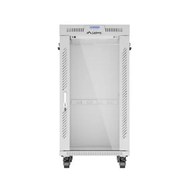 Lanberg Καμπίνα Rack 19" 22U 600x800 Gray LCD V2 (FF01-6822-12SL)