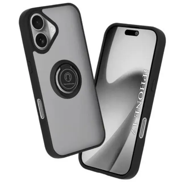 Techsuit® Glinth Back Cover για iPhone 17-Μαύρο
