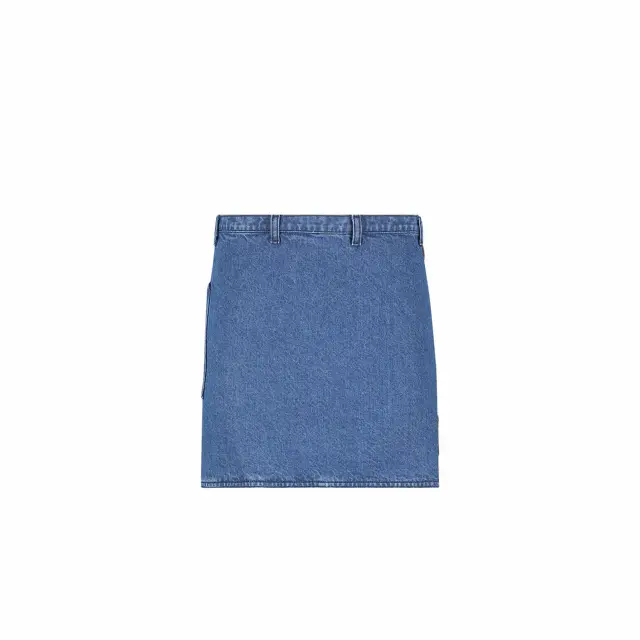 Witloft Denim Waist Down Apron Mid Blue