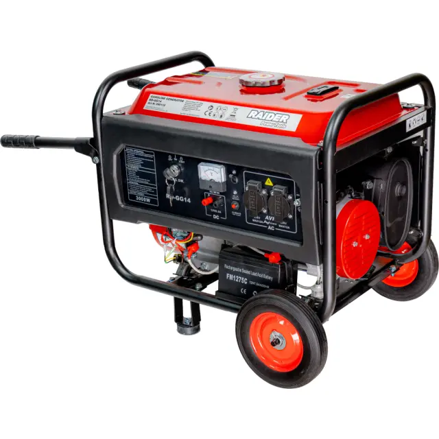 RAIDER Γεννήτρια βενζίνης τετράχρονη 3kW με μίζα RD-GG14