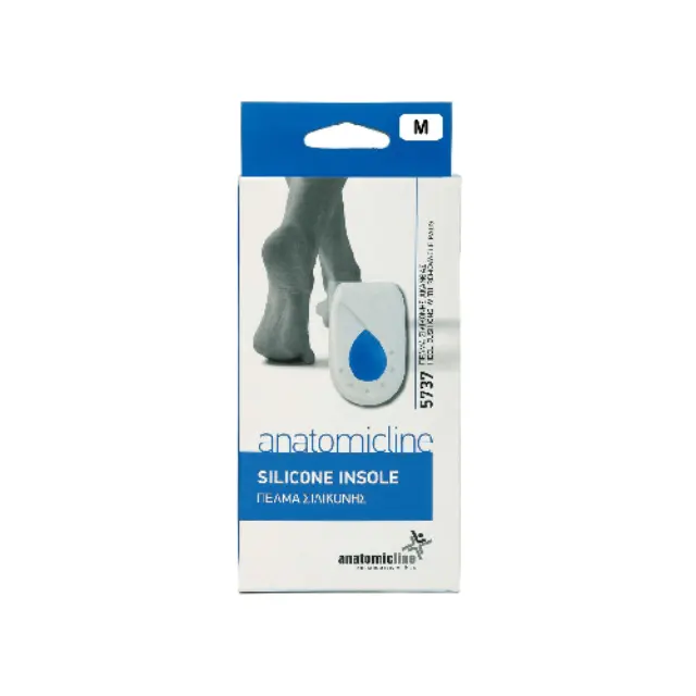 Anatomic Line Υποπτέρνια από Σιλικόνη Ακάνθας M (5737), 2τμχ