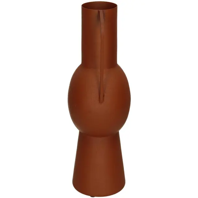 Βάζο Φυσικό Μέταλλο 13x10.5x23cm 3