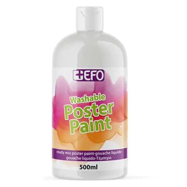 Τέμπερα +Efo 500ml Άσπρο