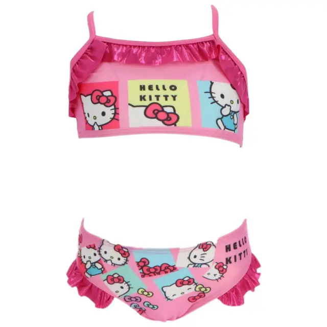Hello Kitty Bows Παιδικό μαγιό μπικίνι Ροζ Ροζ
