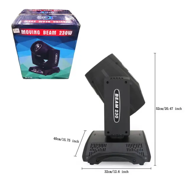 Φωτορυθμικό Beam με Ρομποτική Κεφαλή 7R RGBW 230W - 7R Moving Head Light Beam 230W 80031 2