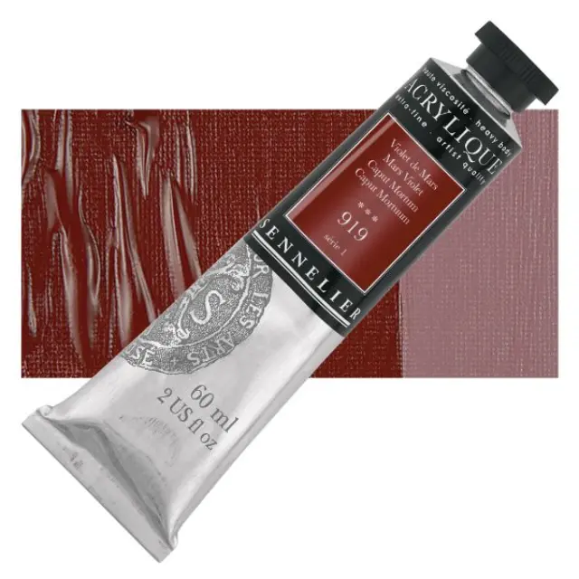 Ακρυλικό Sennelier Extra Fine - 919 Mars Violet S1 - 60ml