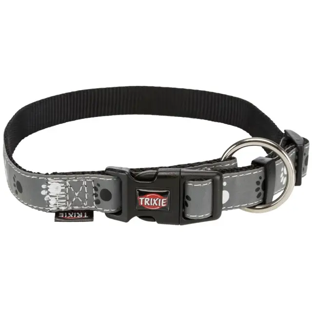 Trixie Silver Reflect Large/XLarge Περιλαίμιο Γκρι 40-65cm/25mm