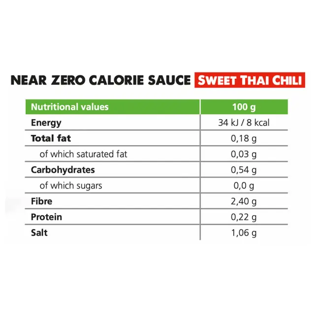 Forpro Near Zero Calorie Sauce Sweet Thai Chili, 375 ml 2