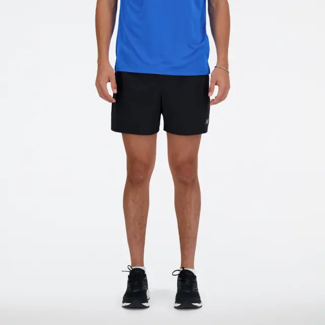 New Balance 5in Brief Short (MS41227-BK) - Μαύρο