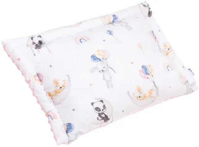 Μαξιλάρι 40x60cm Minky Panda Love White 5904506809394
