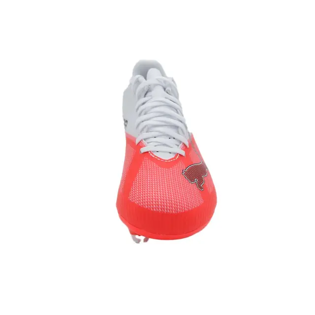Puma Men's Ultra 7 Play FG/AG Άσπρο - Κόκκινο 109146-01 (Puma) 3