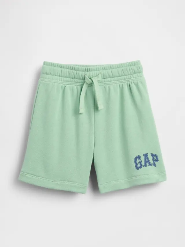 Νηπιακό Σορτς babyGap απο French Terry με Ελαστική Μέση και Λογότυπο Gap ENDIVE - 18-24M