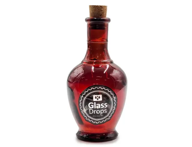 Διακοσμητικό Μπουκάλι με πώμα Glass Drops Andalucia (5620DB738) Aπό 100% ανακυκλωμένο γυαλί, Xωρητικότητας 250ml, Διαστάσεων Ø 8 x Υ 15 cm, Terracotta 5620DB738 3