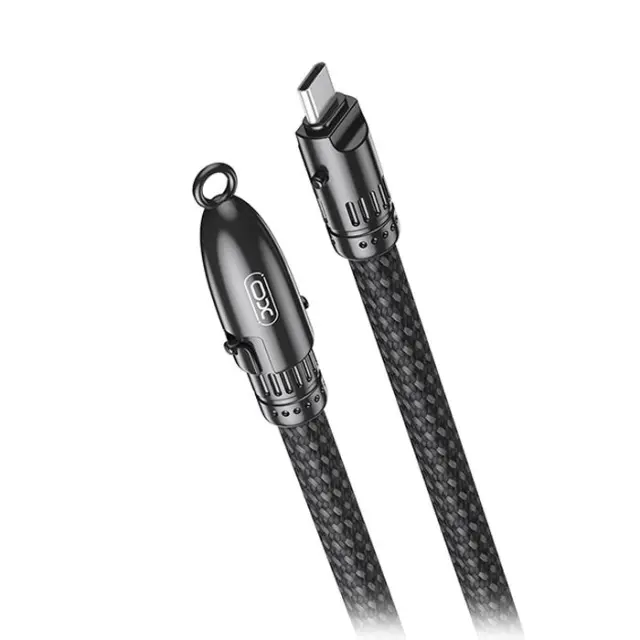 Καλώδιο USB High-Speed Type-C αρσ. - Type-C αρσ., 0.2m σε μαύρο χρώμα