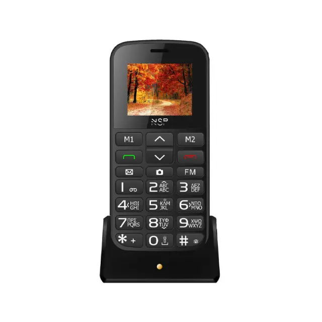 Κινητό Τηλέφωνο Dual Sim Με Κουμπί Sos Και Δώρο Hands-Free NSP 2000DS 2