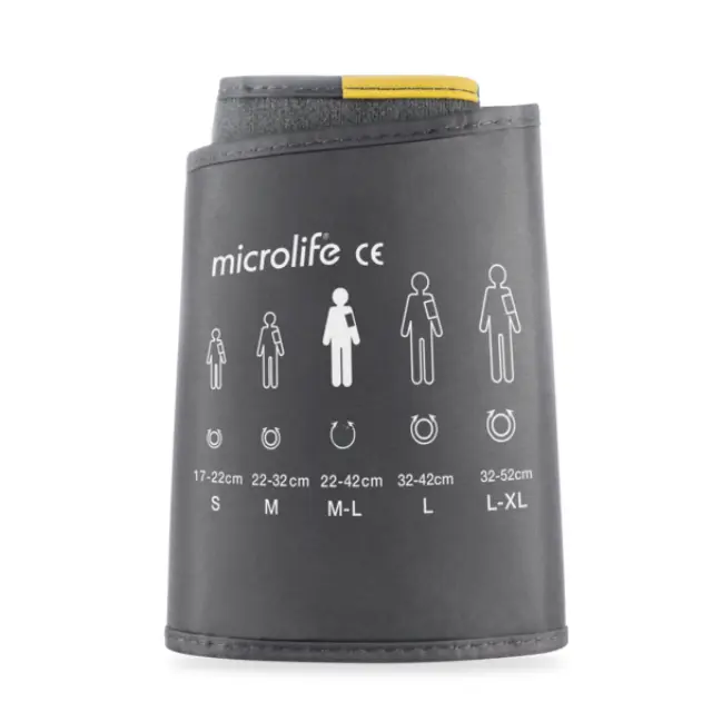 Microlife | Wide Range Περιχειρίδα Πιεσομέτρου Ενηλίκων Large / XLarge 32-52cm Μαύρη