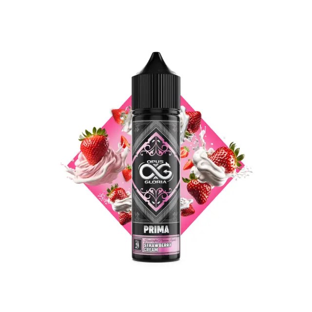 Prima Strawberry Cream 20ml/60ml 60ml Opus Gloria