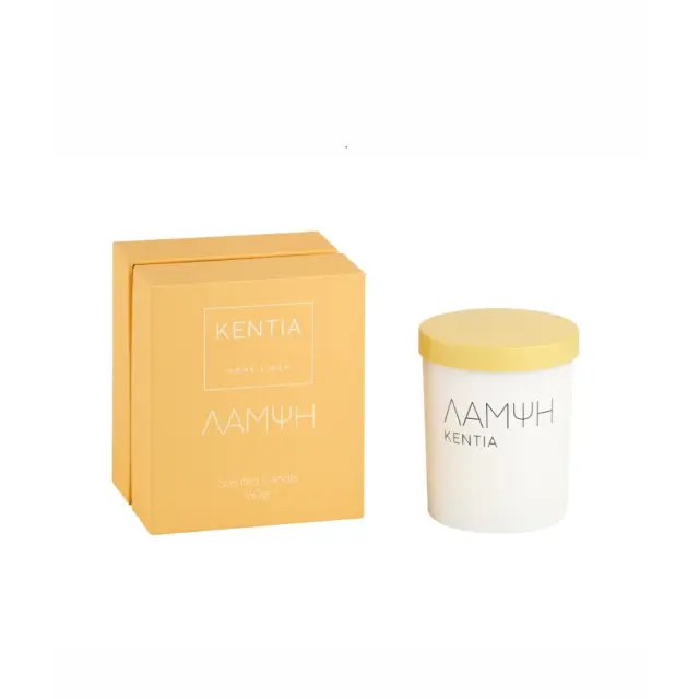 Kentia Mood 25 Λαμψη Αρωματικο Κερι Ginger Lemon Tart 2