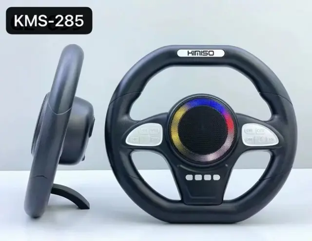 Ασύρματο ηχείο Bluetooth τιμόνι - KMS-285 - 260639 - Black 2