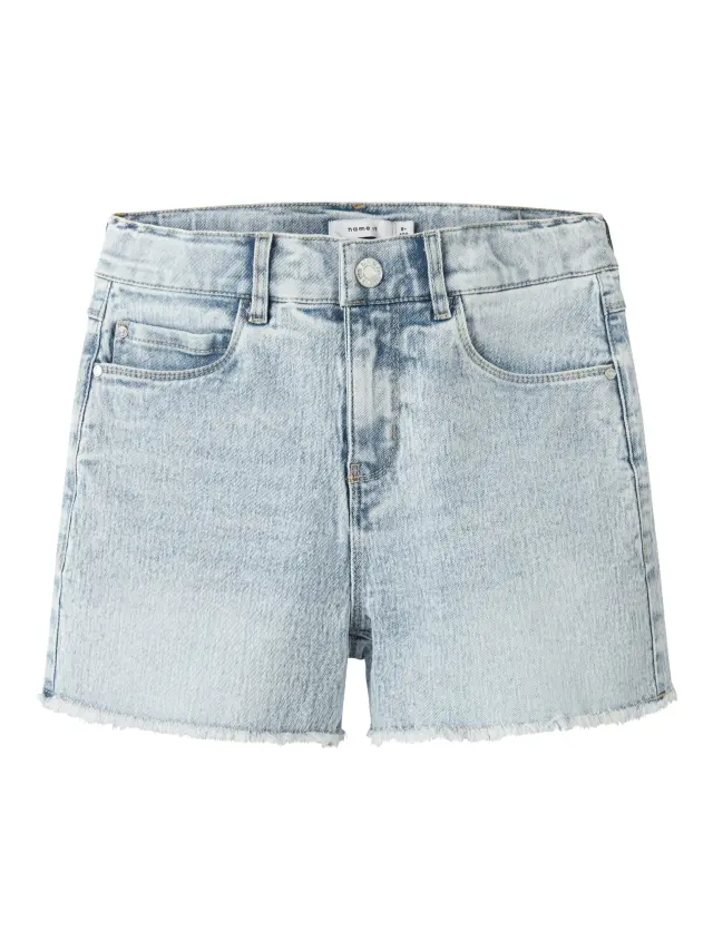 Name It Σορτς κοριτσίστικο υφαντό Μπλε NKFROSE HW MOM DNM SHORTS 8222-YA NOOS - 13197313 3