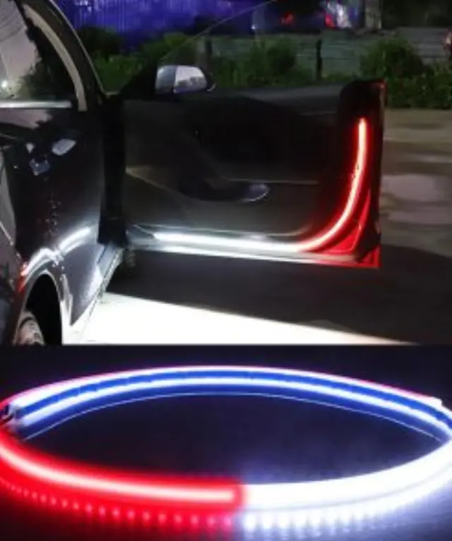 Led Ταινία Προειδοποιητική Ασφαλείας για Πόρτα 120cm Κόκκινο – Λευκό